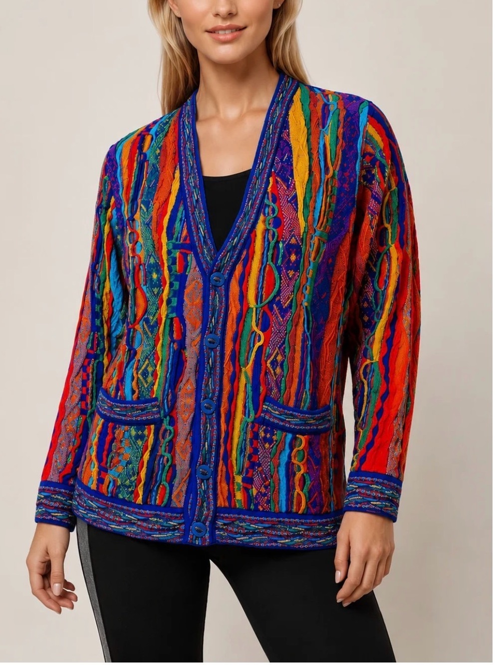 Geccu Australia Sweaters - 3D knit Cardigan